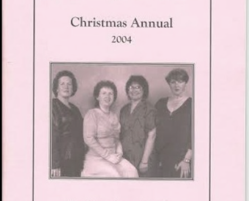 Pink cover of The Baker Street Journal Christmas Annual 2004.