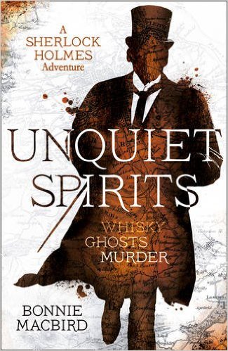 Book cover for A Sherlock Holmes Adventure Unquiet Spirits.