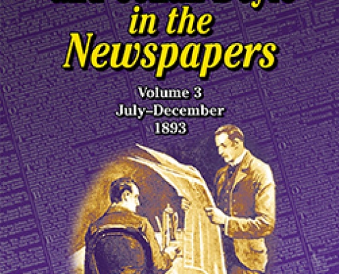 Book cover for Sherlock Holmes and Conan Doyle in the Newspapers volume 3.