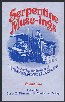 Book cover for Serpentine Muse-ings volume two.