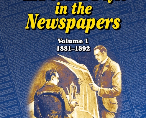 Book cover Sherlock Holmes and Conan Doyle in the Newspapers Volume 1.