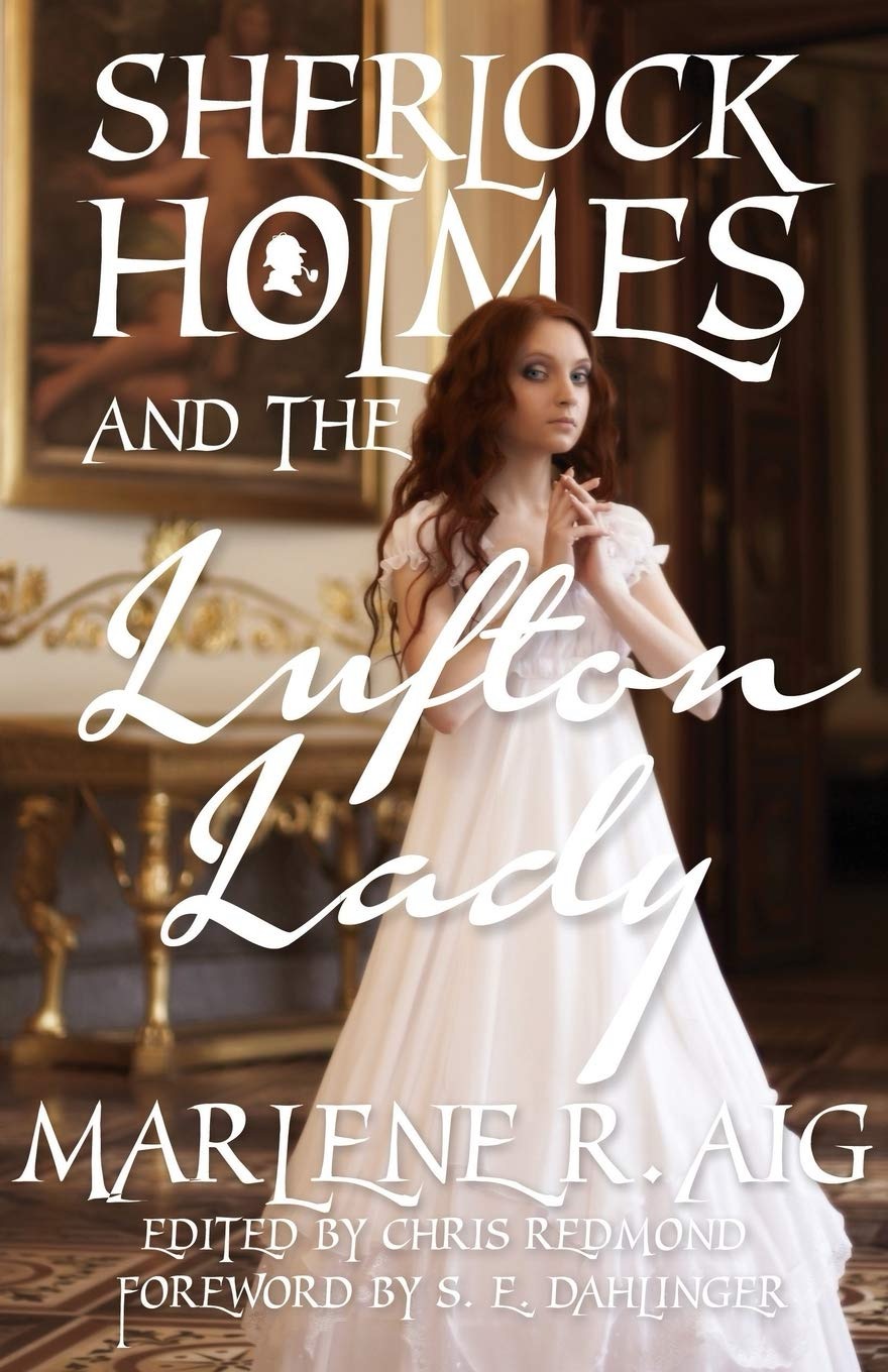 Book cover for Sherlock Holmes and the Lufton Lady.