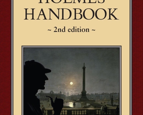 Book cover of Sherlock Holmes Handbook second edition.