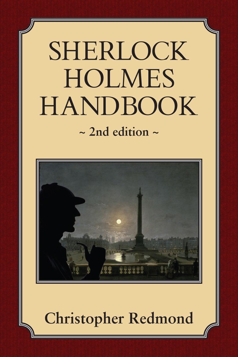 Book cover of Sherlock Holmes Handbook second edition.