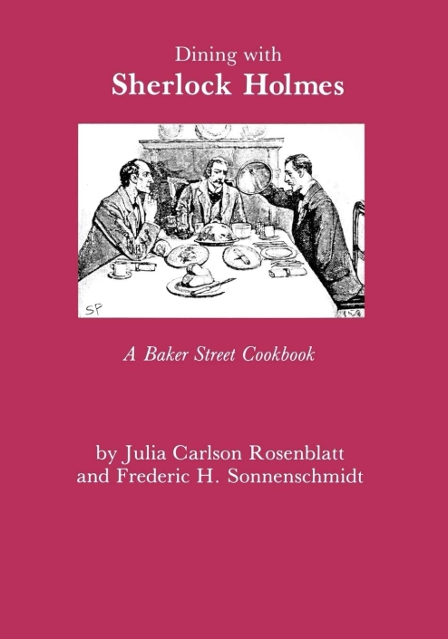 Book cover of Dining with Sherlock Holmes.