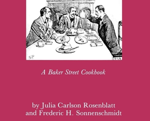 Book cover of Dining with Sherlock Holmes.