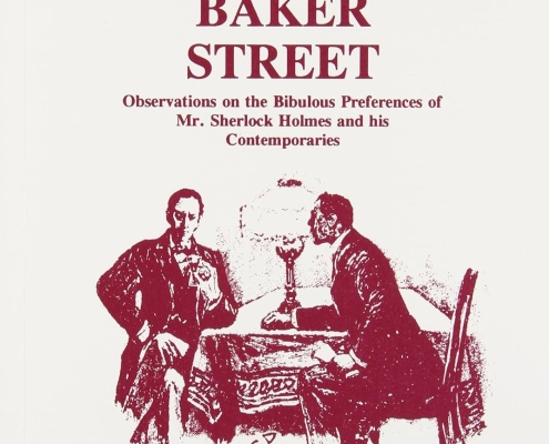 Book cover of Bacchus at Baker Street.